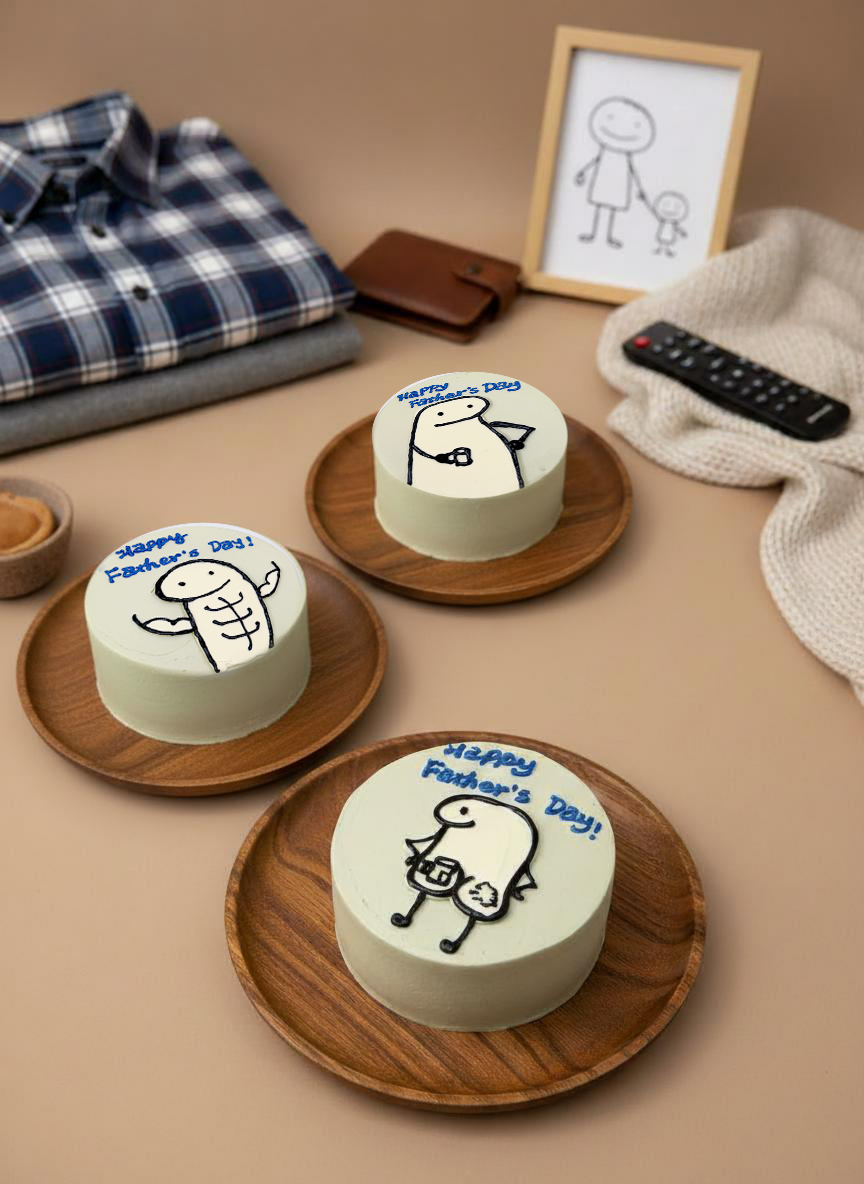 Father‘s Day Comic Cake
