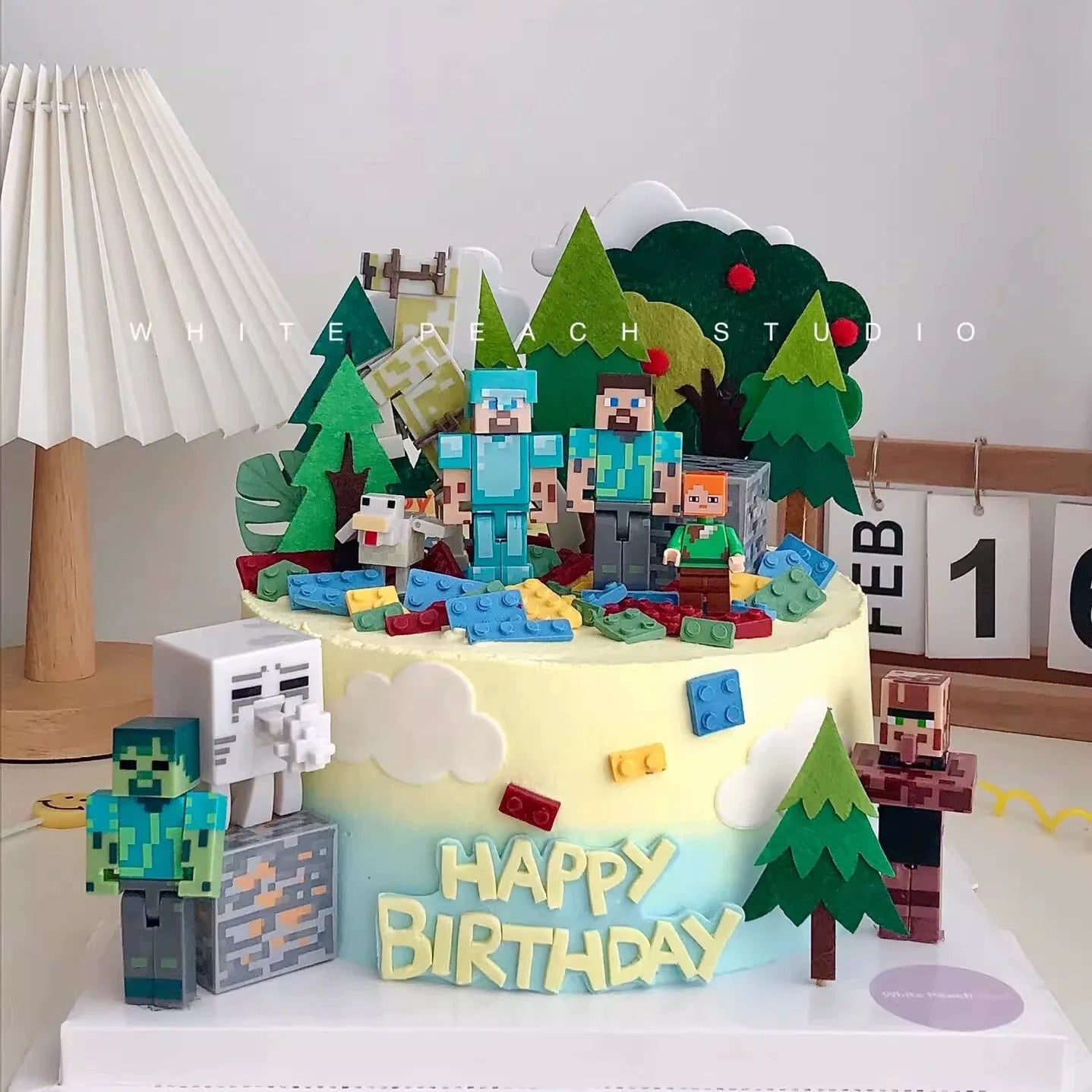 Mincraft Cake