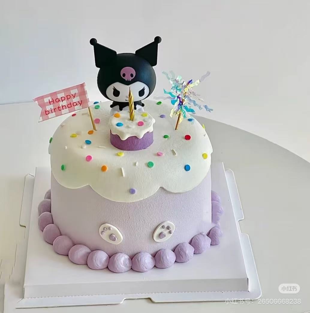 Kuromi Birthday Cake