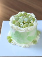 Signature Jasmine and Green Grape Cake