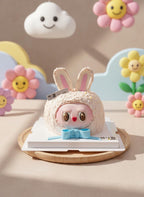 Sweet Bow Labubu Cake