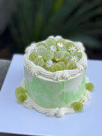 Signature Jasmine and Green Grape Cake