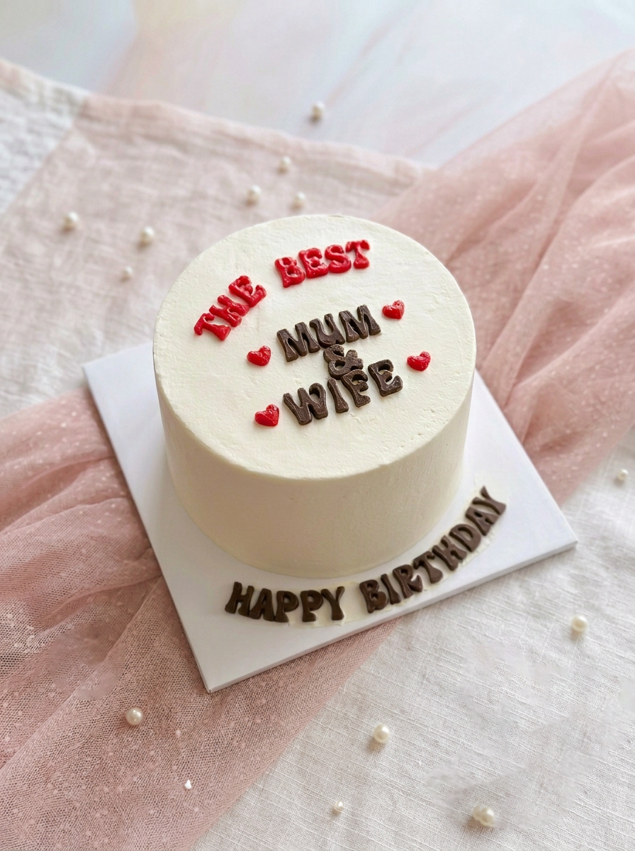 Best Mum & Wife Celebration Cake