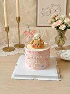 Cute Kitten & Puppy Cake