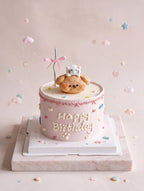 Cute Kitten & Puppy Cake