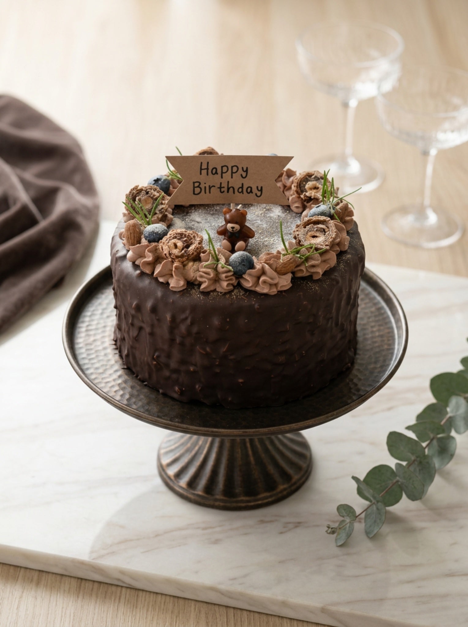 Ferrero Rocher Chocolate Cake