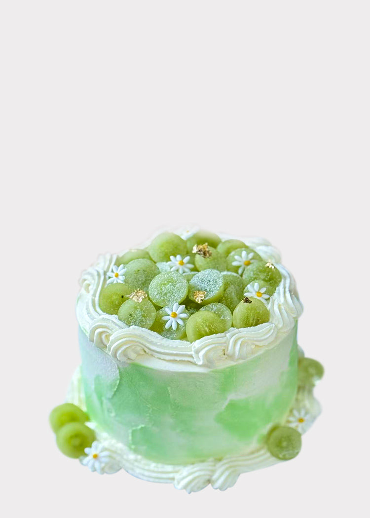 Jasmine & Green Grape Cake