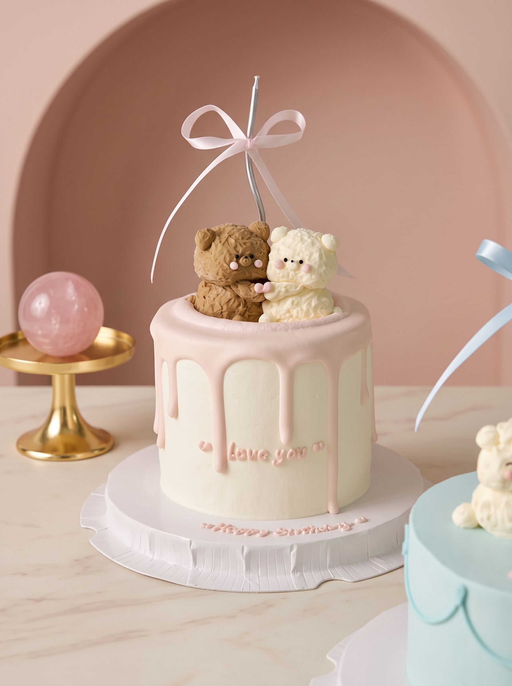Hugging Bear Cake