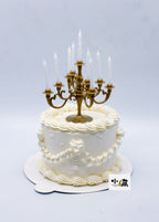 Loretta Vintage Candelabrum Cake