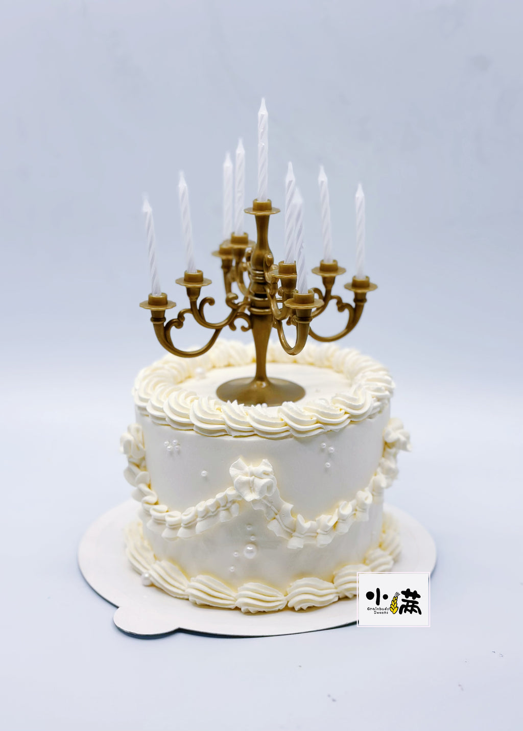 Loretta Vintage Candelabrum Cake