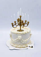 Loretta Vintage Candelabrum Cake