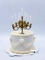Loretta Vintage Candelabrum Cake