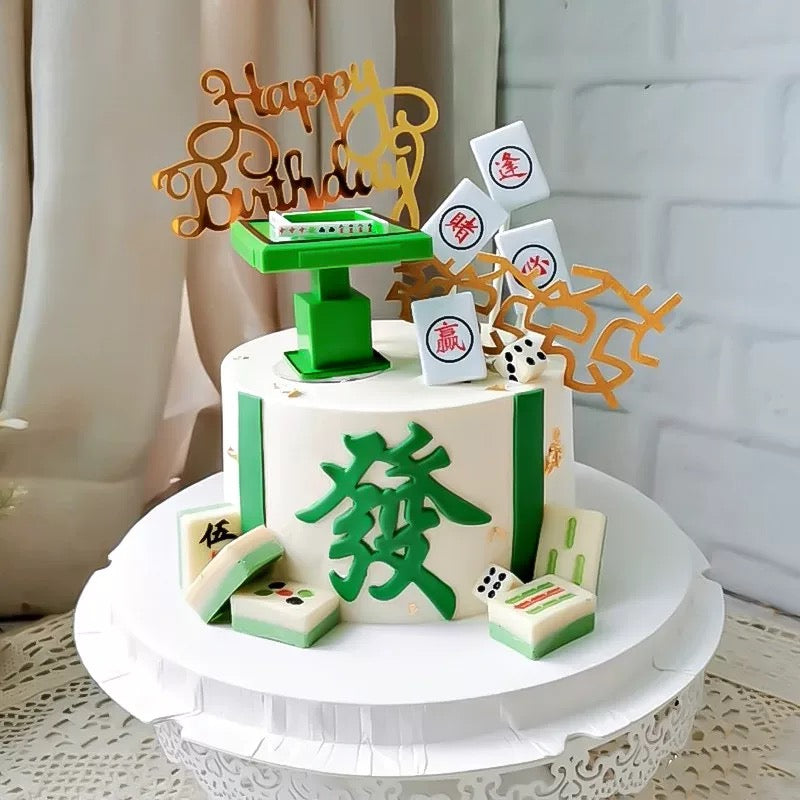 Mahjong Cake