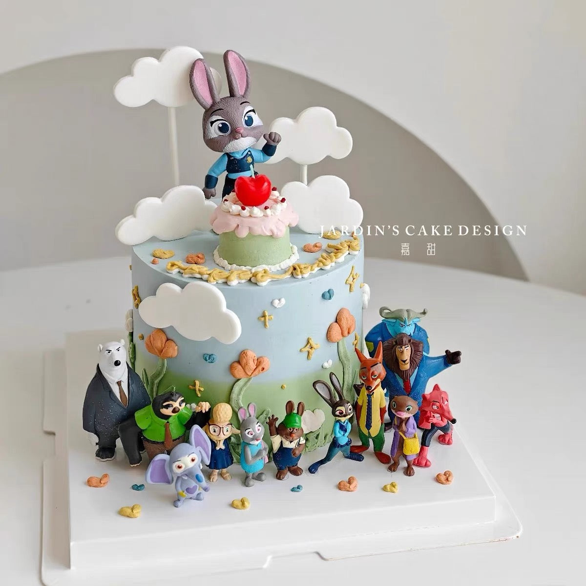 Zootopia Theme Cake