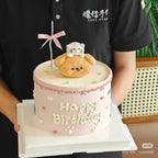 Cute Kitten & Puppy Cake