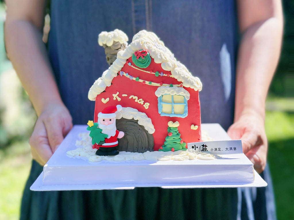 Christmas House Cake