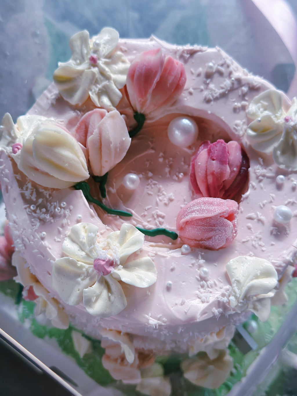 Romantic Tulip Cake
