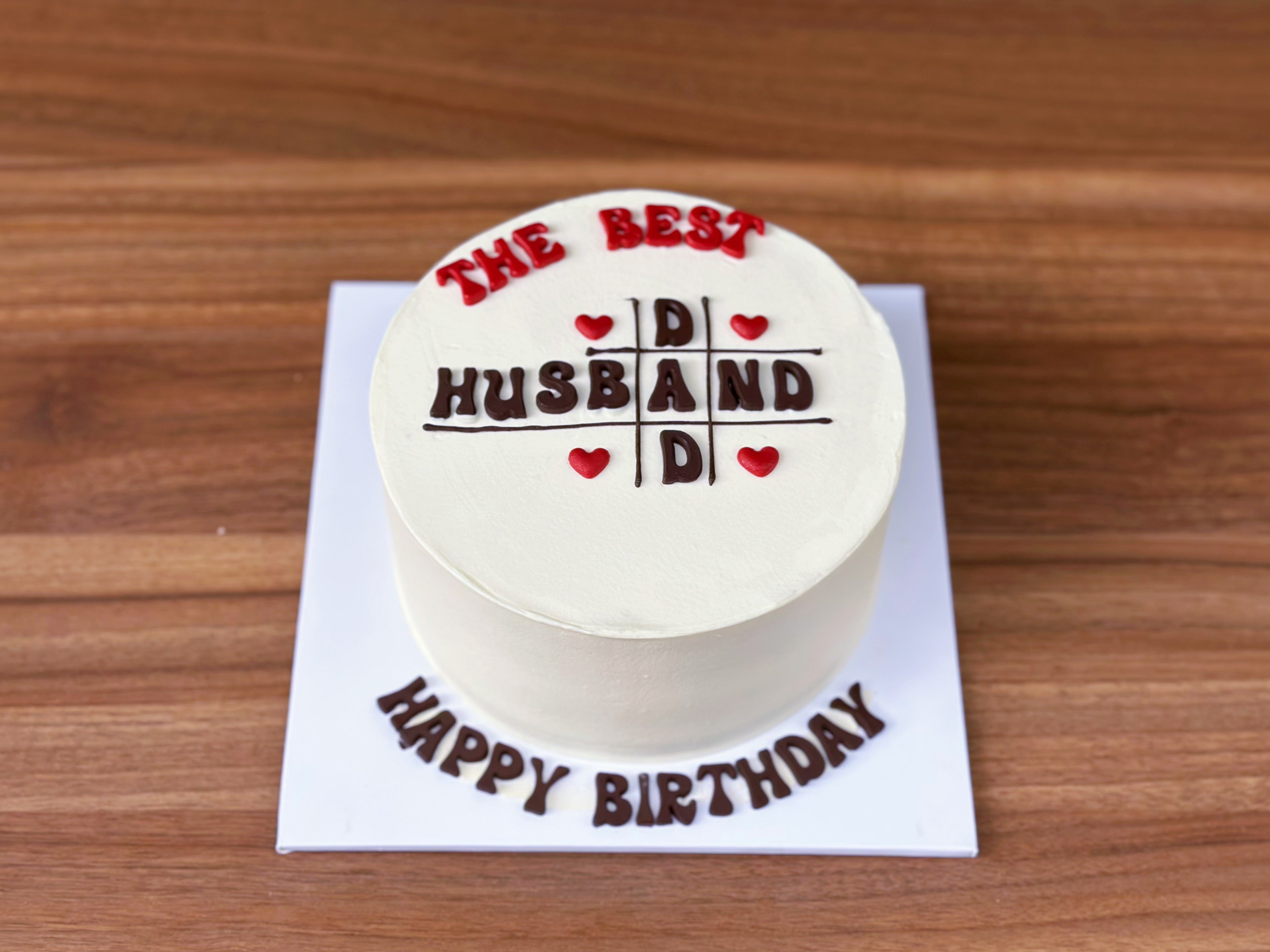 Best husband& Best Dad Cake