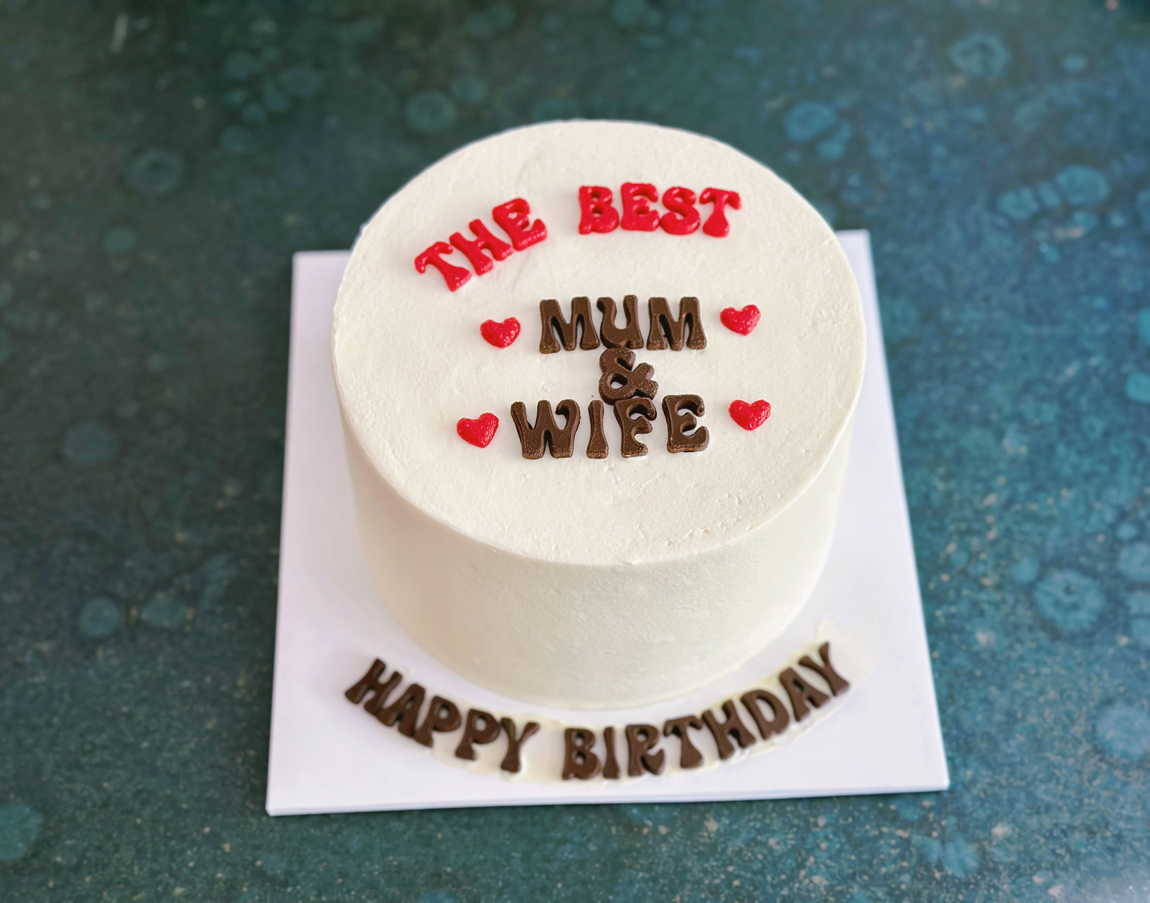 Best Wife& Best Mum Cake