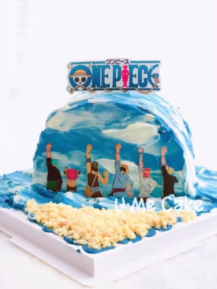 One Piece Cake on the seas