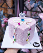 Diamond Heart Cake