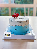 Heart 2D Cake