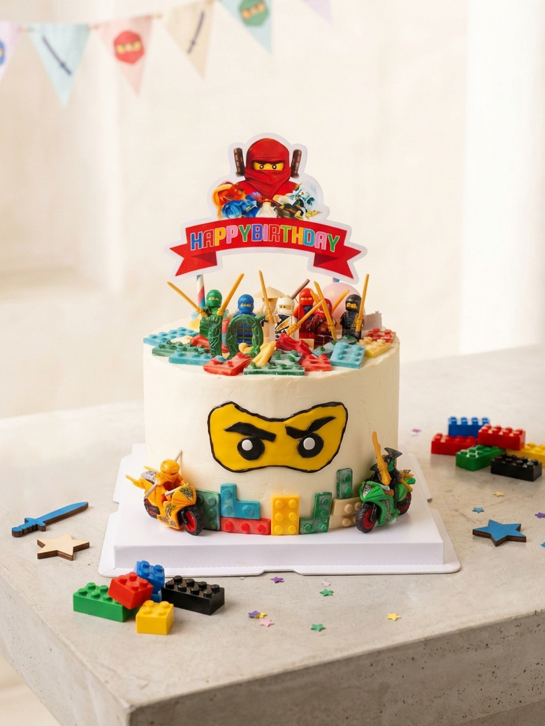Ninjago LEGO Cake