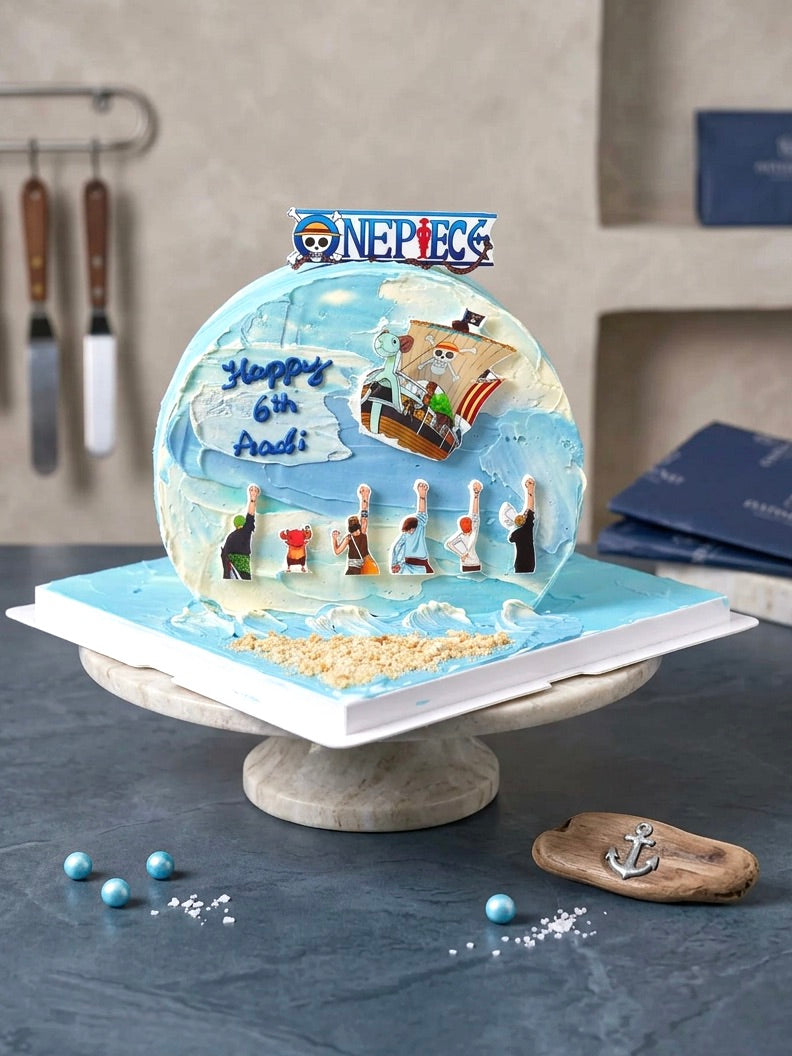 One Piece Cake on the seas