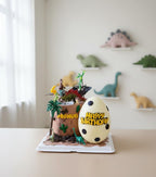 Dinosaur & Smash Egg Cake