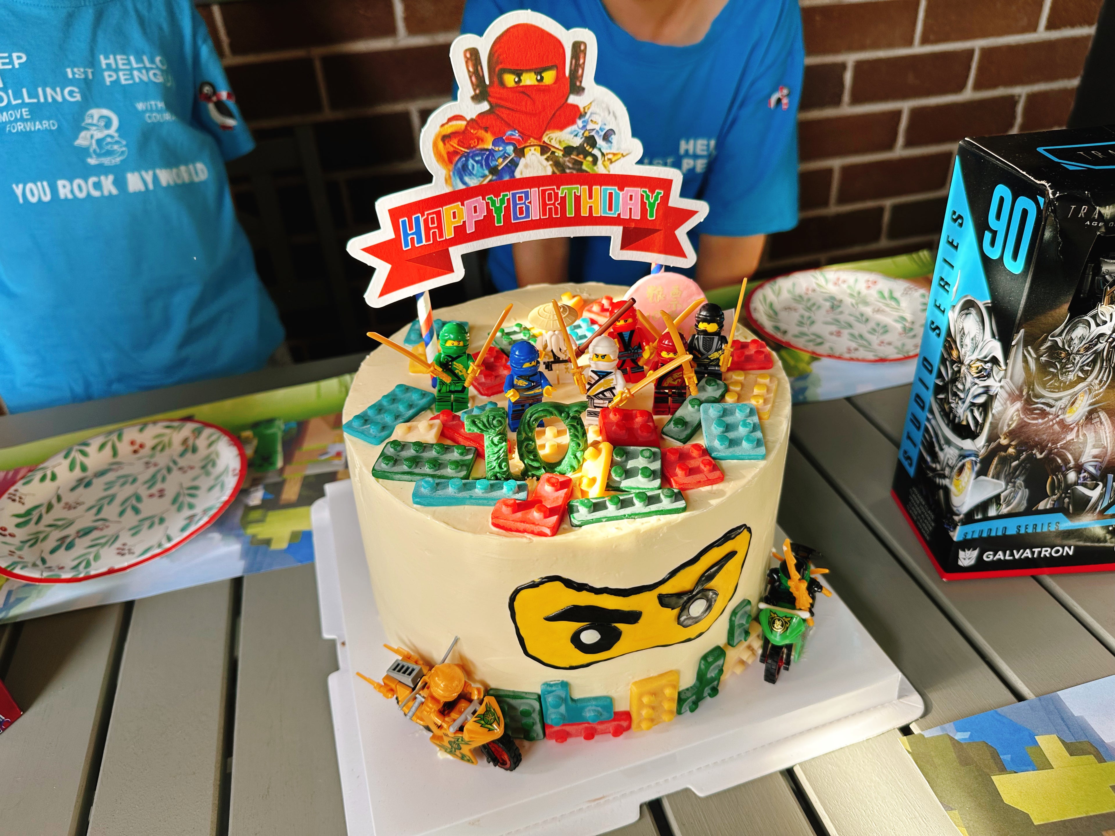 Ninjago Lego cake